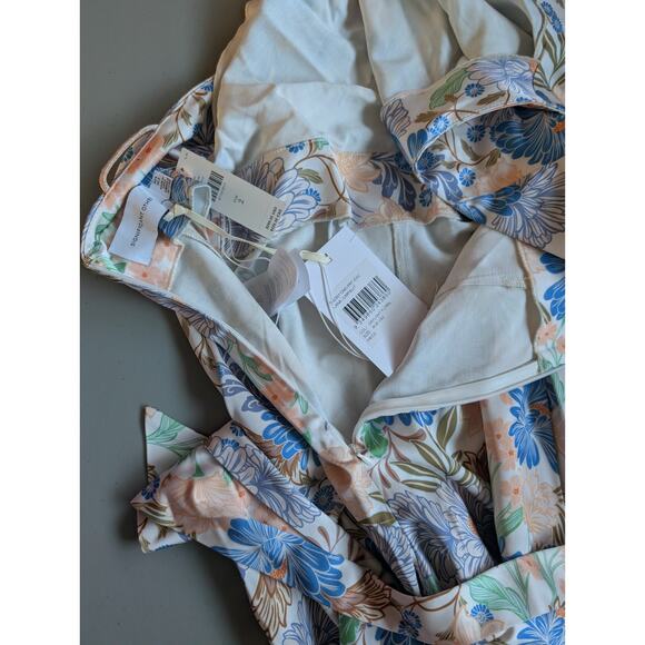 NWT Anthropologie SIGNIFICANT OTHER LANA TIE-BACK JUMPSUIT Size US 2 #MC431 - Picture 7 of 11